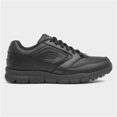 Relaxed Fit Womens Black Shoe