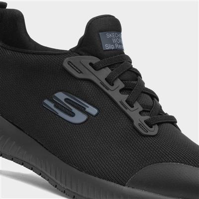 Relaxed Fit Women's Black Shoe