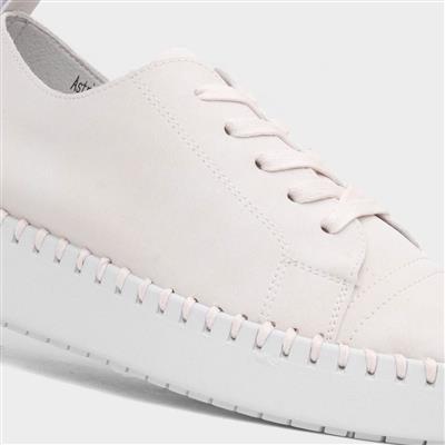 Astrid Womens Off White Casual Shoe