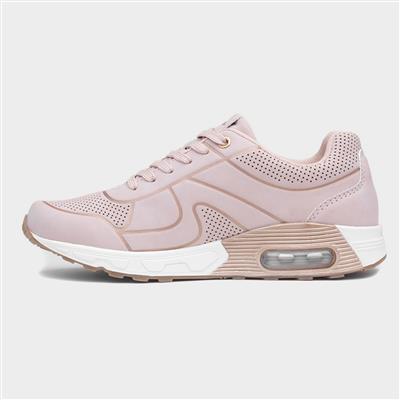 Dyan Womens Nude Casual Trainer