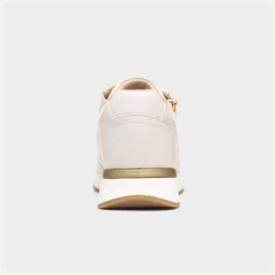 Track Womens Beige Casual Trainer