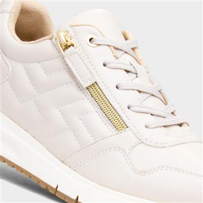 Track Womens Beige Casual Trainer