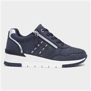 Lilley & Skinner Oval Womens Navy Casual Trainer (Click For Details)