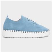 Heavenly Feet Astrid Womens Blue Casual Shoe (Click For Details)