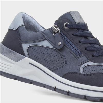 Sylvie Womens Navy Casual Shoe
