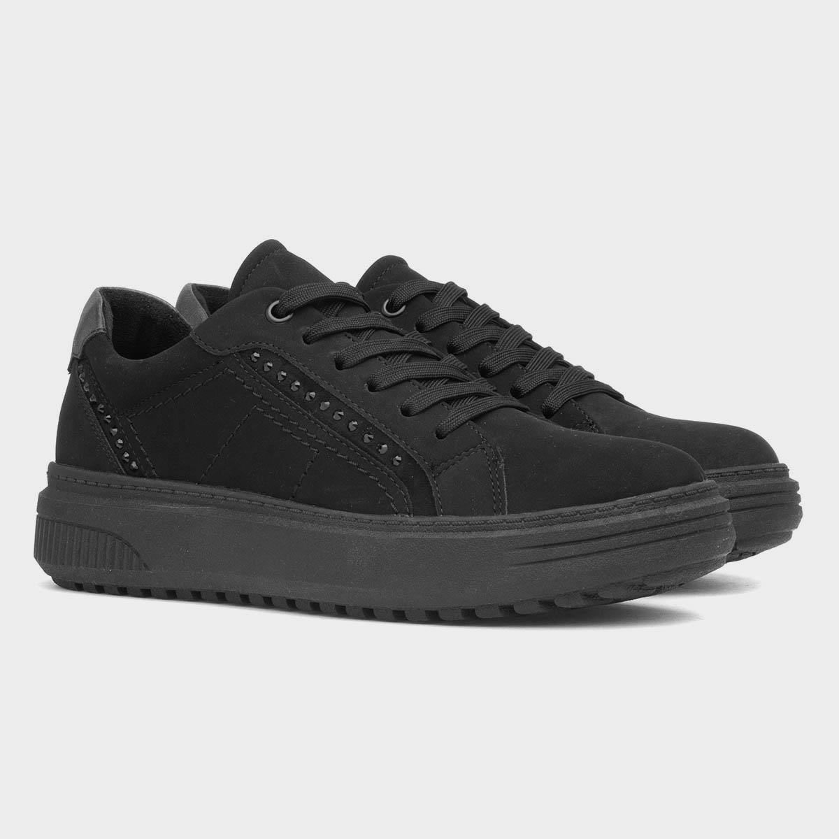 Relife Olivia Womens Black Casual Shoe-12078 | shoezone