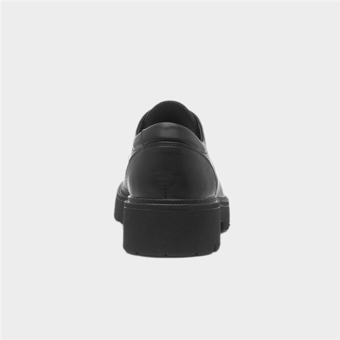 Manila Womens Black Lace Up Shoe