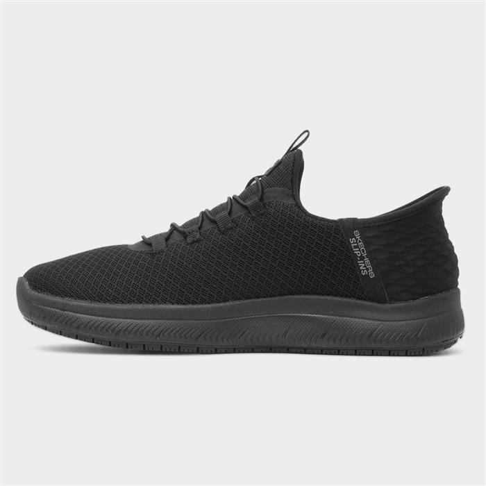 Womens Slip Ins Black Shoe