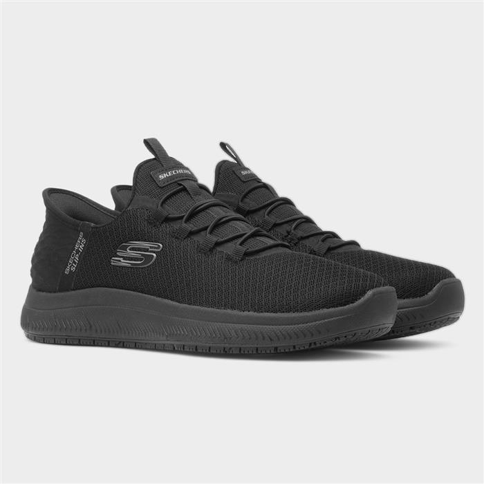 Womens Slip Ins Black Shoe