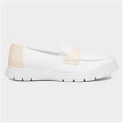 Heavenly Feet Litesoles Bourne Womens White Loafer (Click For Details)