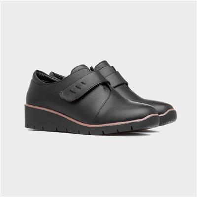 Yvette Womens Black Casual Shoe