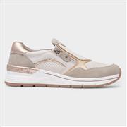 Relife Susannah Womens Beige Zip Up Casual Shoe (Click For Details)