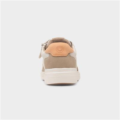 Arabella Womens Beige Lace Up Shoe