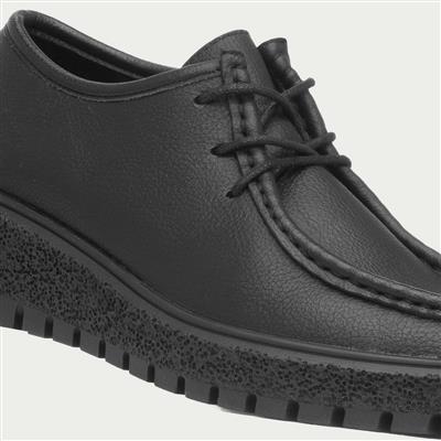 Retro Womens Black Wallabee Shoe