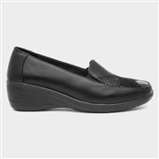 Softlites Womens Black Slip On Wedge Shoe (Click For Details)