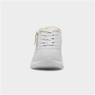 Spa Womens Beige Casual Trainer