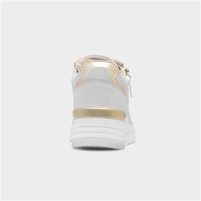 Spa Womens Beige Casual Trainer