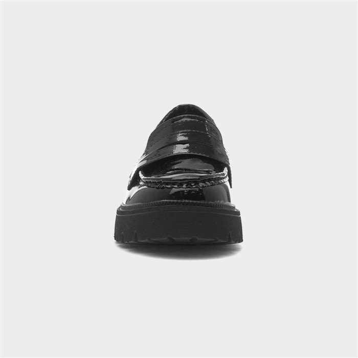 Jakarta Womens Black Patent Loafer