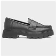 Cushion Walk Jakarta Womens Black Chunky Loafer (Click For Details)