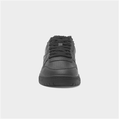 Dupree Womens Black Warm Lined Shoe