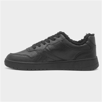 Dupree Womens Black Warm Lined Shoe
