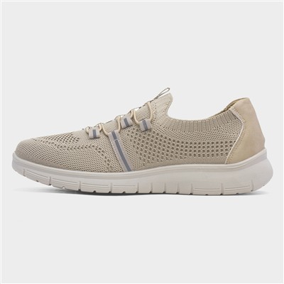 Linda Beige Womens Casual Shoe