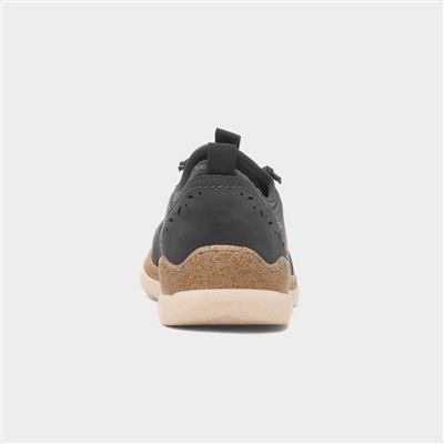 Jackie Womens Navy Vegan Shoe