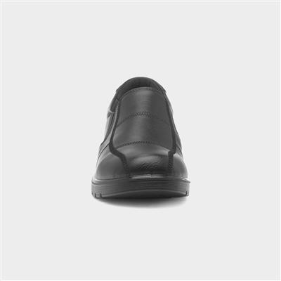 Womens Black Slip On Shoe