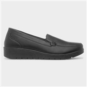 Softlites Women's Black Wedge Slip On Casual Shoes (Click For Details)
