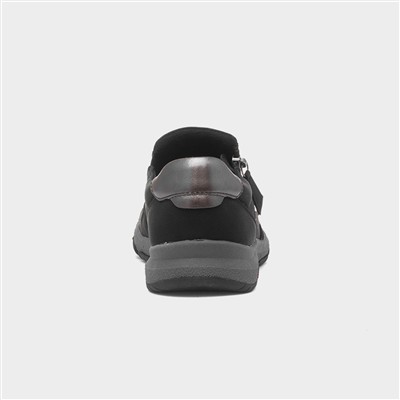 Carly Womens Black Casual Shoe