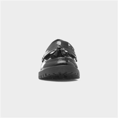 Rosie Womens Black Patent Loafer