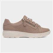 Clarks Caroline Rio Womens Sand Leather Shoe (Click For Details)
