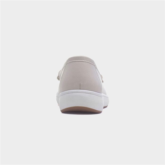 Selina Womens Beige Loafer Shoe