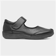 Softlites Demi Womens Black Easy Fasten Shoe (Click For Details)
