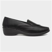 Softlites Dora Womens Black Slip On Casual Shoe (Click For Details)