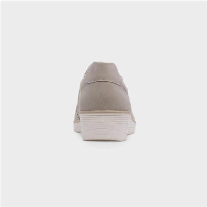 Relic Womens Beige Zip Up Shoe