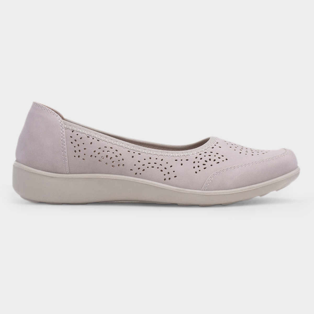 Darwin Womens Beige Ballerina Shoe