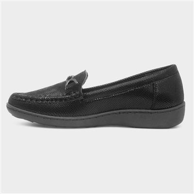 Womens Black Loafer