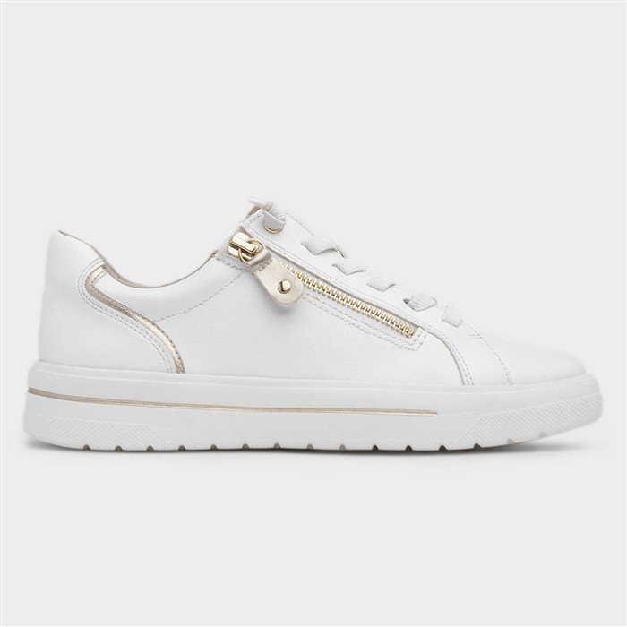 Soft Line Women's White Ginny Wide Fit Zip Up Shoe Size 41 - Image 2
