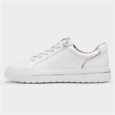 Ginny Womens White Shoe