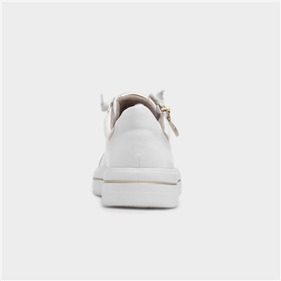 Ginny Womens White Shoe