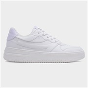Osaga Donte Womens White Chunky Lace Up Trainer (Click For Details)