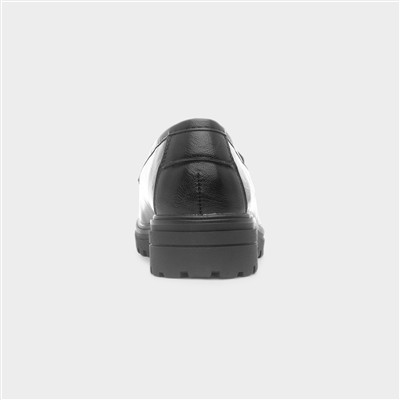 Nagasaki Womens Black Matt Loafer