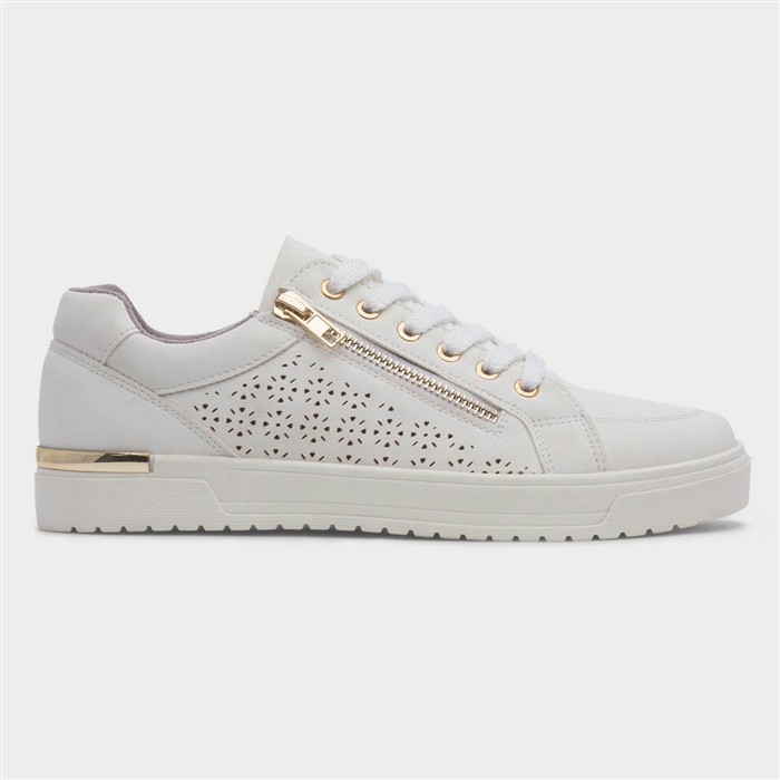 Alicia Womens Off White Shoe