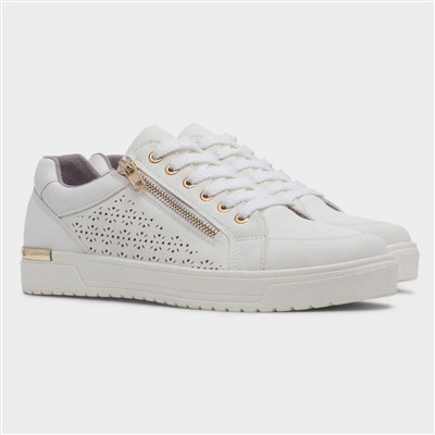 Alicia Womens Off White Shoe