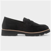 Cushion Walk Angela Womens Black Chunky Loafer (Click For Details)