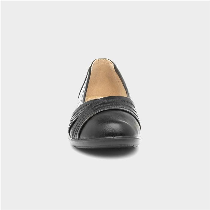 Womens Black Casual Pump