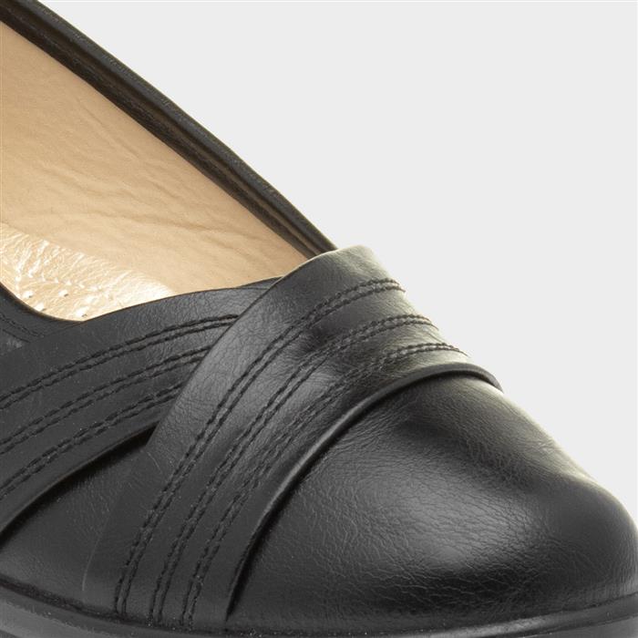 Womens Black Casual Pump