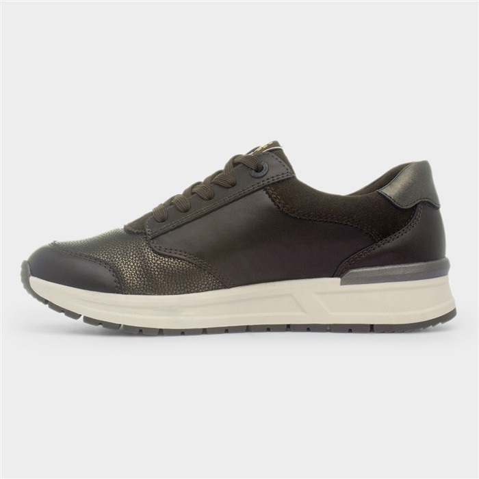 Chanice Womens Brown Lace Up Casual Shoe