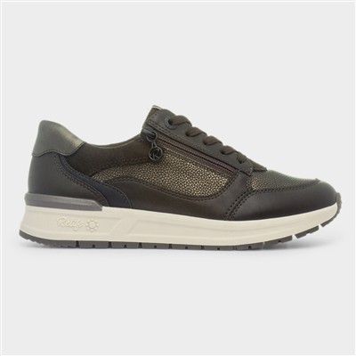 Chanice Womens Brown Lace Up Casual Shoe